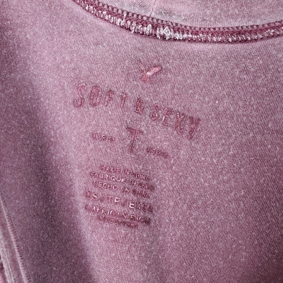 American Eagle Purple Washed Strap Back XS - Picture 4 of 5